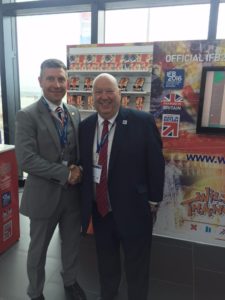 Andrew Dwerryhouse and Mayor of Liverpool, Joe Anderson