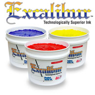 The Excalibur range of inks
