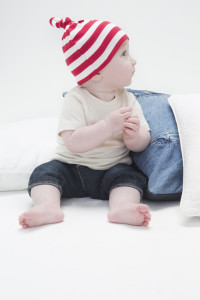 Babybugz stripy hat