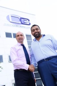Nick Atkinson, corporate and communications director and Sam Sohal, joint managing director
