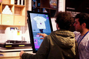 Interactive touch-screens