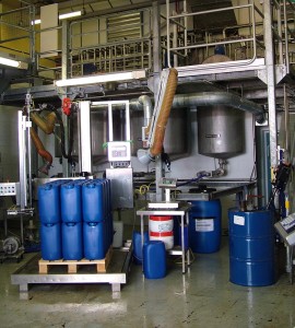 Inside the CPS mixing facility
